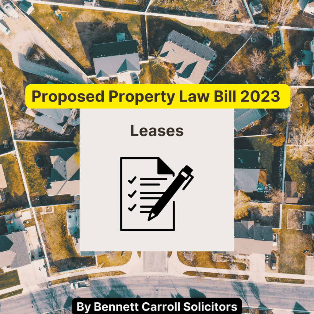 Leases – what’s changed in the Proposed Property Law Bill 2023 Summary The Property Law Bill (Qld) 2023 was introduced to Queensland Parliament on 23 February 2023 – The proposed bill is over 120 pages long. We’ve summarised some key points.