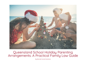Understand how school holiday parenting arrangements work under Queensland family law, including planning Christmas holidays, summer holidays and back-to-school transitions. Learn how separated parents can manage parenting plans, consent orders, communication, work commitments, changeovers, travel arrangements, care arrangements and any special arrangements in a child-focused and legally compliant way. This QLD family law guide helps families reduce conflict, prepare early for busy holiday periods and know when to seek advice from experienced family lawyers at Bennett Carroll Solicitors, available across Brisbane, Gold Coast, Sunshine Coast and Ipswich.