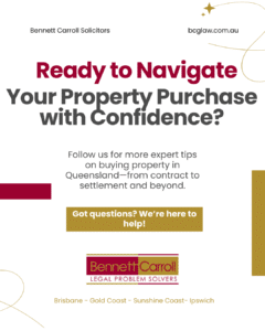 7 Steps for Residential Property Buyers in Queensland: What to Do After Signing the Contract