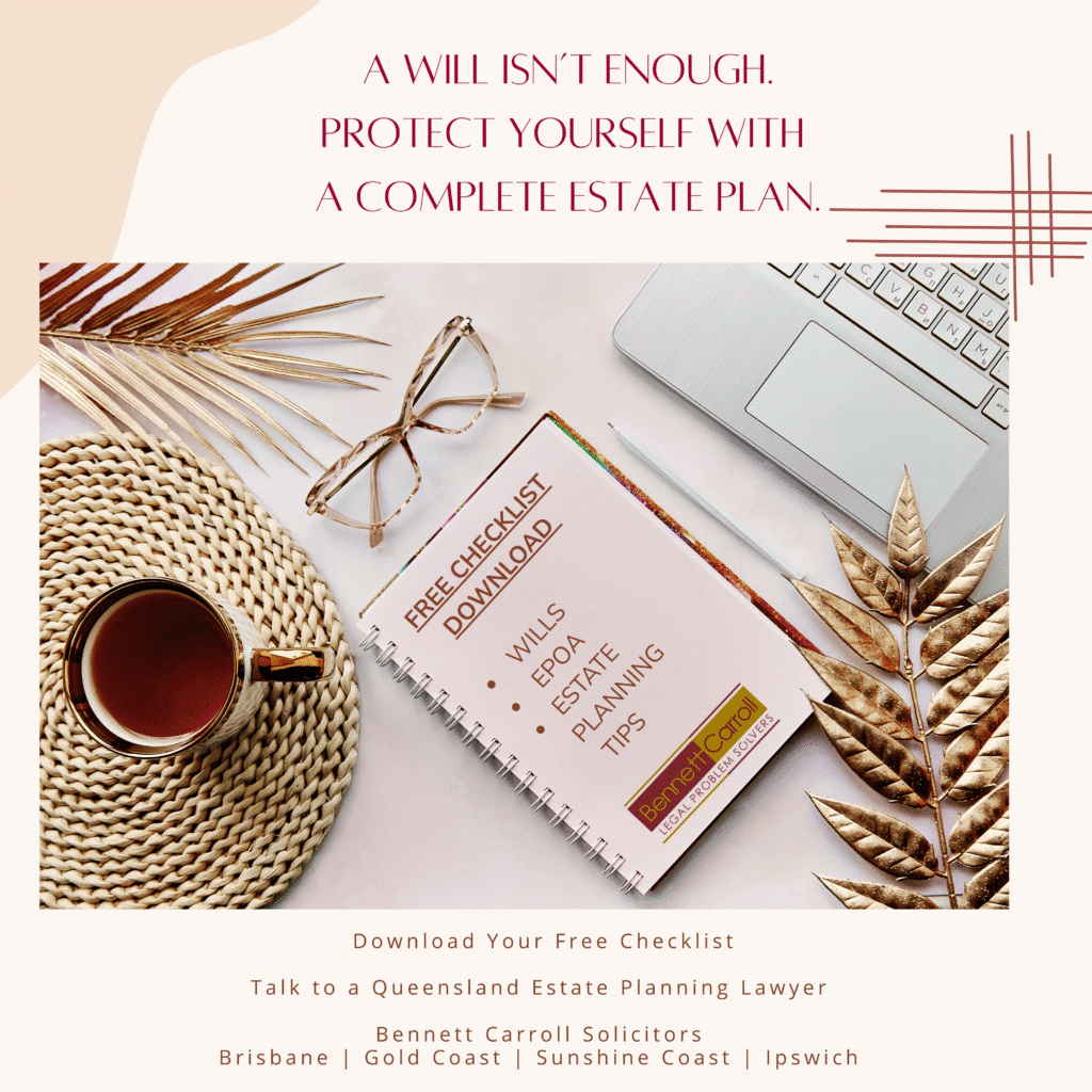 Queensland Estate Planning Checklist Download