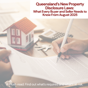 From 1 August 2025, all Queensland property buyers and sellers will face new disclosure rules. Find out what must be disclosed before signing a contract, what’s not included, and how early legal advice can protect your conveyancing process. Legal advice from Conveyancing Team at Bennett Carroll Solicitors. Law firm with locations in Brisbane, Gold Coast, Sunshine Coast, Ipswich and QLD wide.