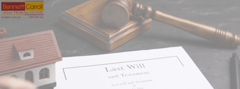 : Navigate the complexities of will & estate administration with Bennett Carroll Solicitors. Expert guidance on probate, asset distribution, and executor duties. Brisbane, Gold coast, Sunshine Coast, Ipswich, Queensland
