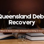 Debt recovery in Queensland can be complex, especially when a client or customer refuses to pay. If repeated reminders haven’t worked, your next step may be a letter of demand or court proceedings. Choosing the right pathway early can save your business time, legal costs, and frustration. This article explains how Queensland debt recovery works, when to send a formal demand letter, when to escalate to litigation, and how the Queensland court system handles debt disputes. We’ll guide you through timeframes, costs, enforcement options, and the practical steps to protect your cash flow. For tailored advice or urgent matters, contact Bennett Carroll Solicitors. Our experienced team can help you recover what you're owed quickly and strategically.