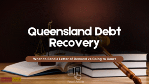 Commercial & Business Law Debt recovery in Queensland can be complex, especially when a client or customer refuses to pay. If repeated reminders haven’t worked, your next step may be a letter of demand or court proceedings. Choosing the right pathway early can save your business time, legal costs, and frustration. This article explains how Queensland debt recovery works, when to send a formal demand letter, when to escalate to litigation, and how the Queensland court system handles debt disputes. We’ll guide you through timeframes, costs, enforcement options, and the practical steps to protect your cash flow. For tailored advice or urgent matters, contact Bennett Carroll Solicitors. Our experienced team can help you recover what you're owed quickly and strategically.
