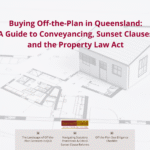 This detailed guide provides essential legal clarity for anyone considering buying an apartment or house off-the-plan in Queensland. We break down the process of off-the-plan conveyancing, explain the legal implications of sunset clauses and the circumstances under which a developer can terminate, and outline the new deposit protections introduced by the Property Law Act 2023 (Qld). Learn how to check the developer's finances and what happens if the development is delayed or the building plans change before settlement. This is vital reading to help protect your investment and ensure your contract is legally sound.