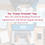 While online BFA templates and AI drafting tools seem cost-effective, they lack the mandatory legal rigour required by Section 90G of the Family Law Act. Our Australian family lawyers explain the risks of DIY prenups and why professional legal oversight is the only way to ensure your asset protection is 100% legally binding and enforceable in court.