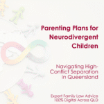 Expert family law advice for Queensland parents managing high-conflict separations involving children with Autism Spectrum Disorder (ASD). We specialise in bespoke parenting orders covering NDIS coordination and schooling, accessible via video consultation anywhere in QLD.