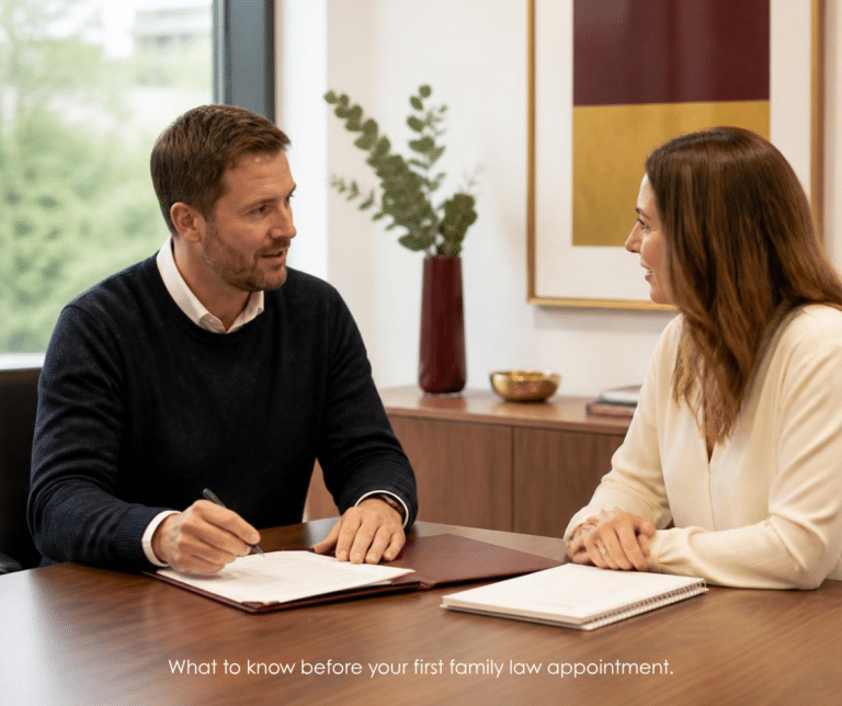 Preparing for your first family law consultation in Queensland doesn't need to be overwhelming. Learn what documents to bring, what questions to ask, and what your family lawyer will need to know to give you tailored advice from day one.